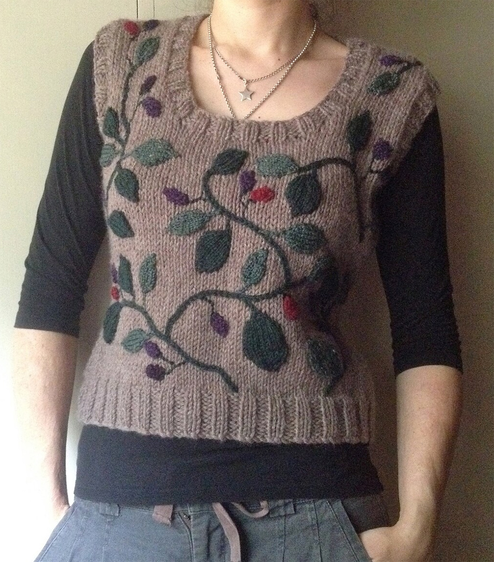 Brambly Vest Knitting Pattern