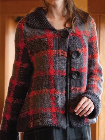 Plaid Knitting Patterns - In the Loop Knitting