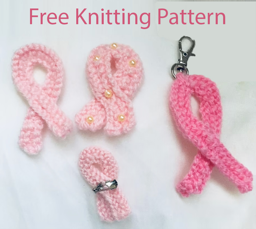 Free Knitting Pattern Breast Cancer Awareness Ribbon