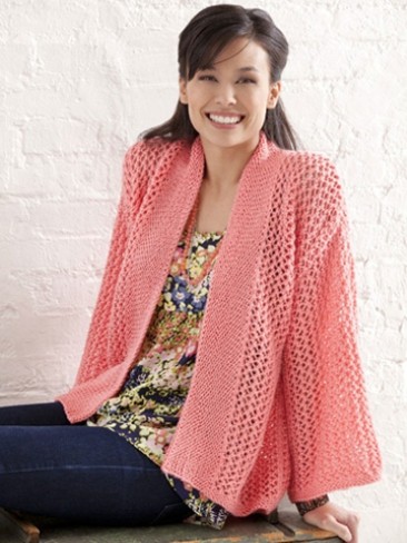 5 Kimono Cardigan Free Knitting Pattern