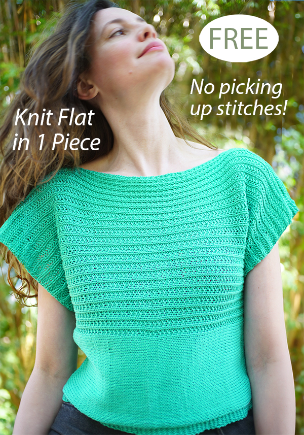 Free Brighton T-Shirt Knitting Pattern