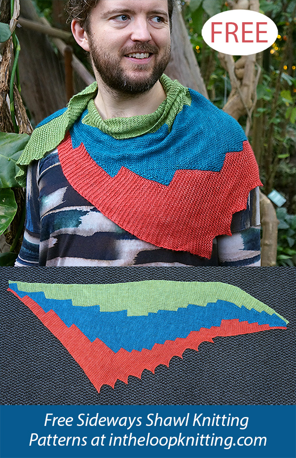 Free Brightstairs Shawl  Knitting Pattern