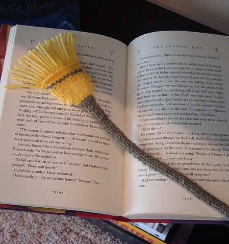 Broomstick Bookmark