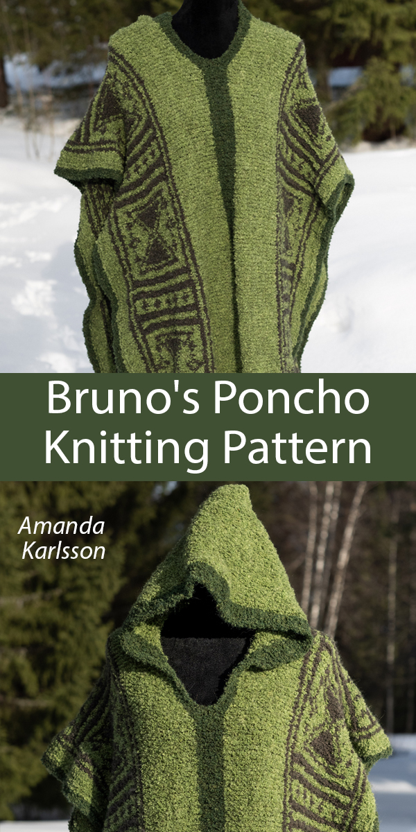 Bruno's Poncho Free Knitting Pattern Encanto