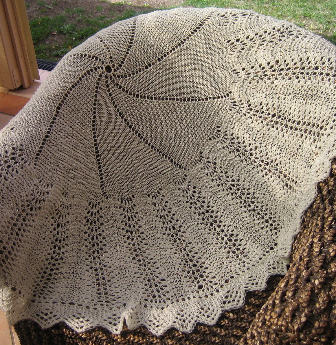 Afghan in the Round Knitting Patterns In the Loop Knitting