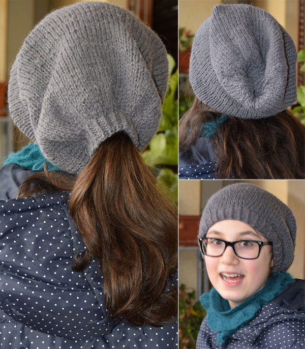 Messy Bun And Ponytail Hat Knitting Patterns In The Loop