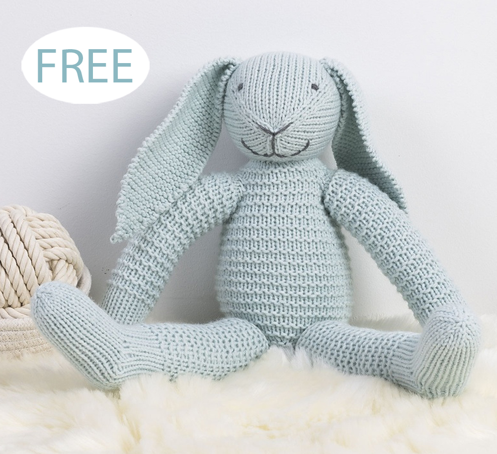 Free Buddy The Bunny Knitting Pattern