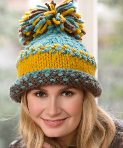 Pom Pom Or Bobble Hats Knitting Patterns In The Loop Knitting