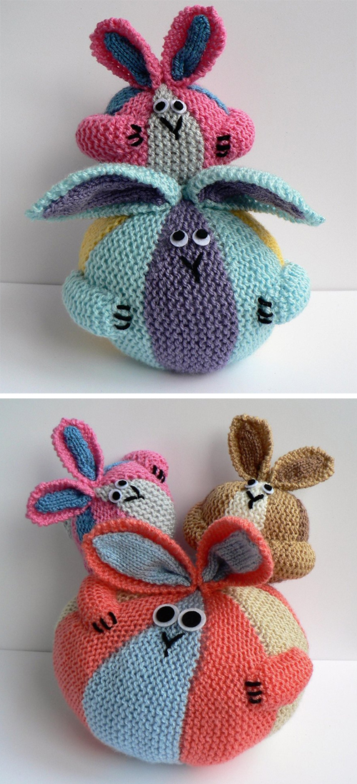 Bunny Rabbit Knitting Patterns In the Loop Knitting