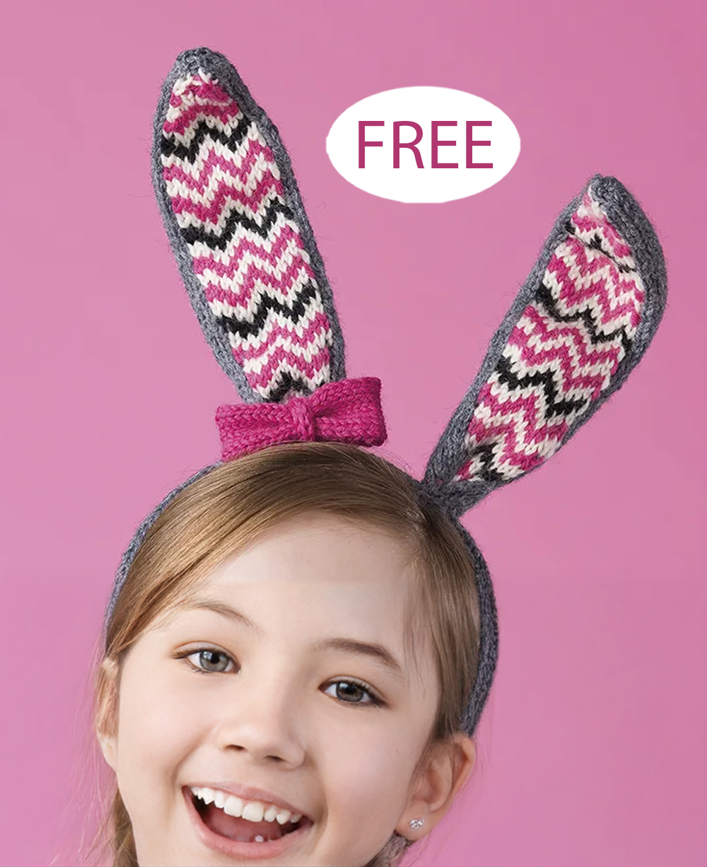 Free Bunny Ears Knitting Pattern