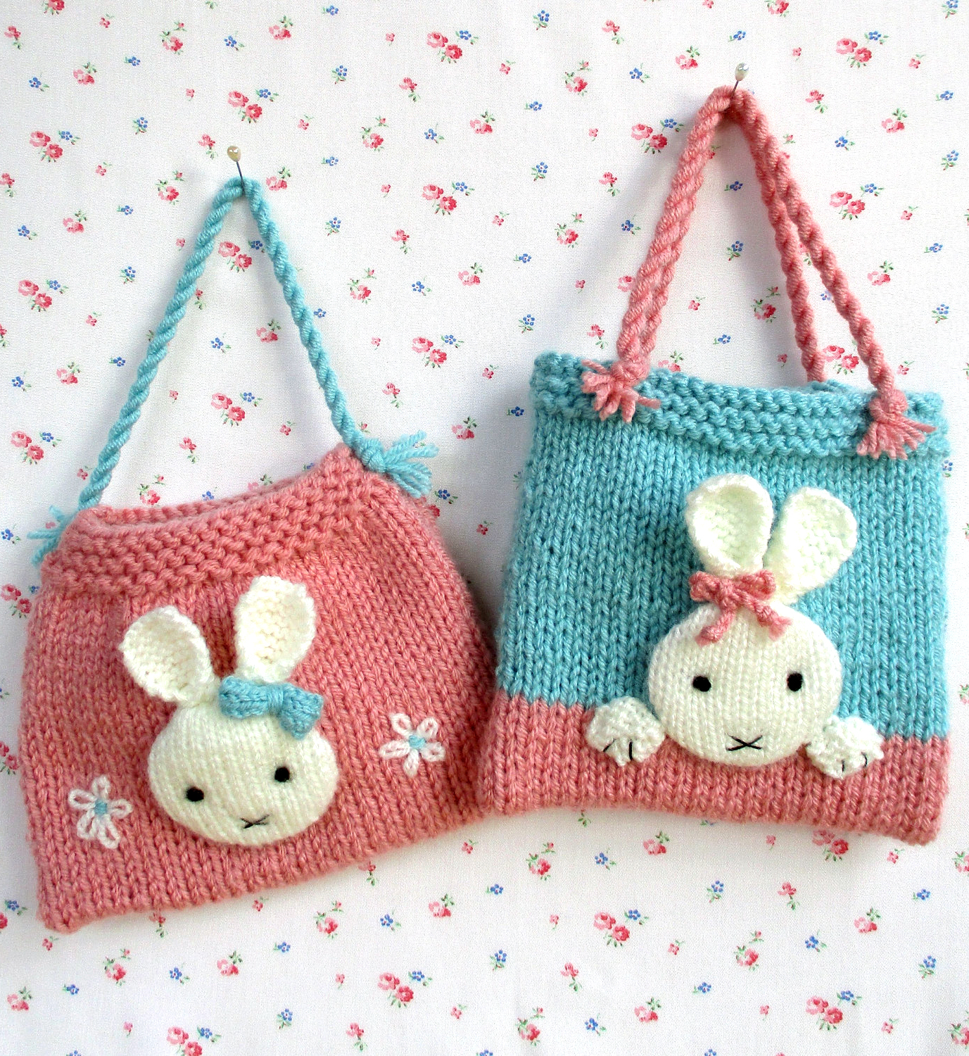 Bitty Bags Knitting Patterns In the Loop Knitting