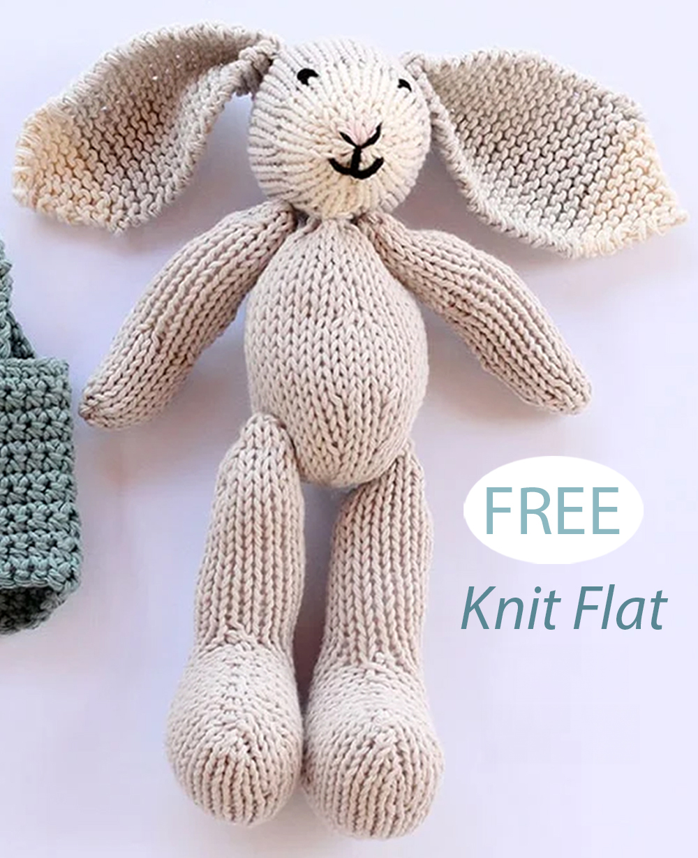 Free Bunny Soft Toy Knitting Pattern