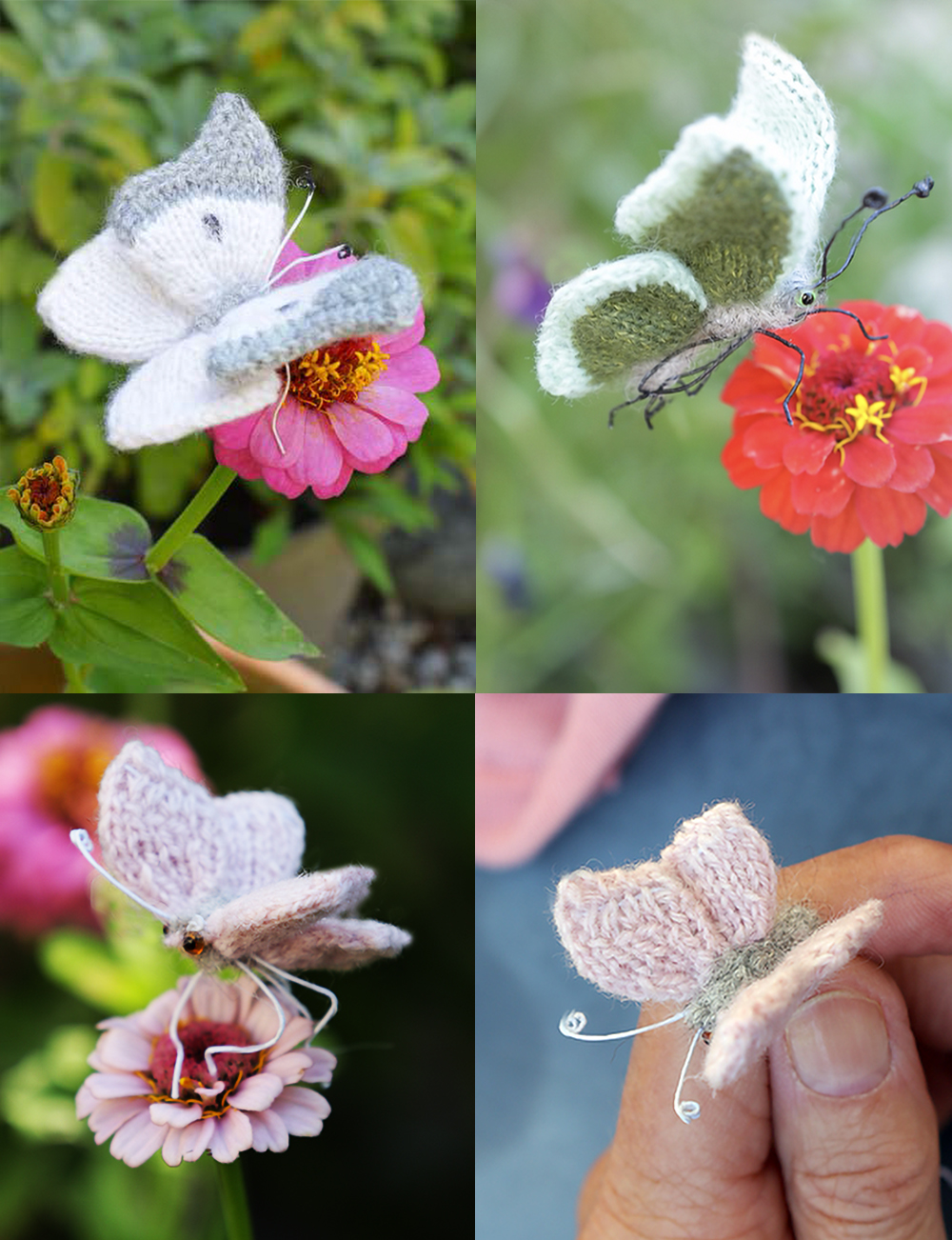 Butterfly Free Knitting Pattern