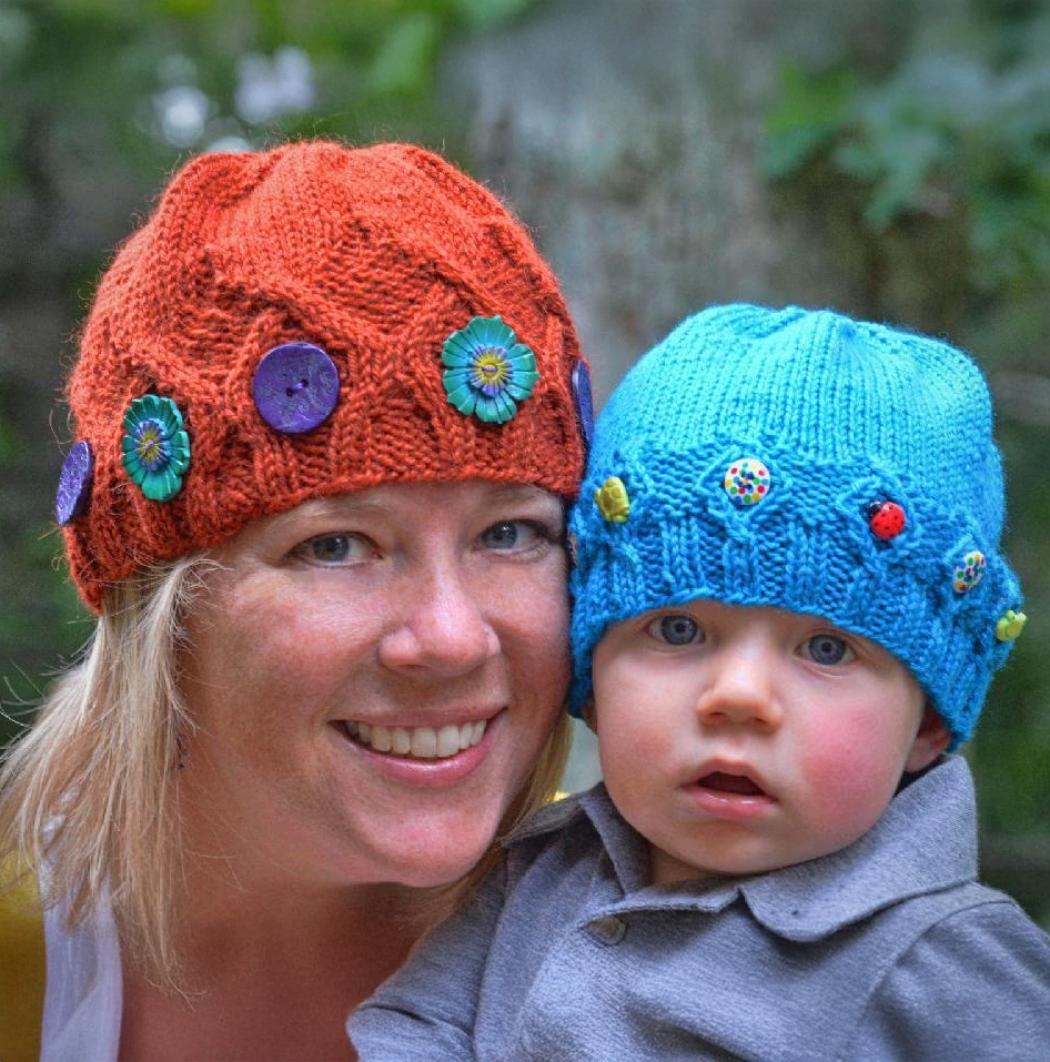Button Pusher Hat Knitting Pattern