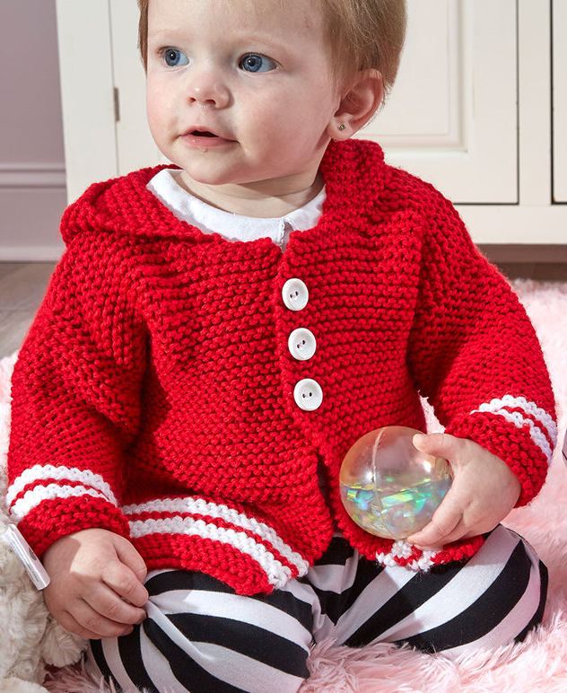 Little One Hoodie Knitting Patterns - In the Loop Knitting