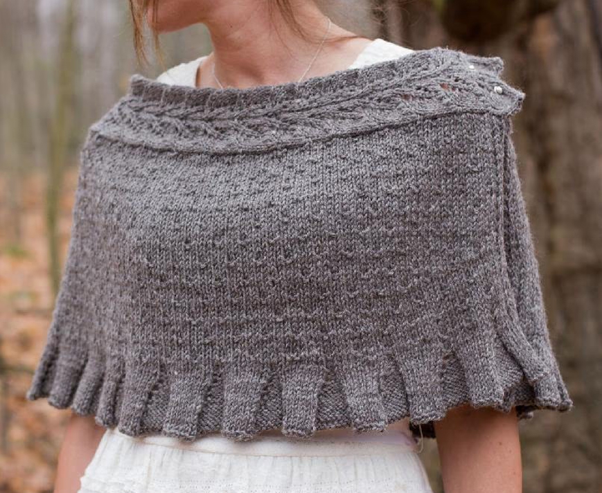 Cabaletta Capelet Knitting pattern 