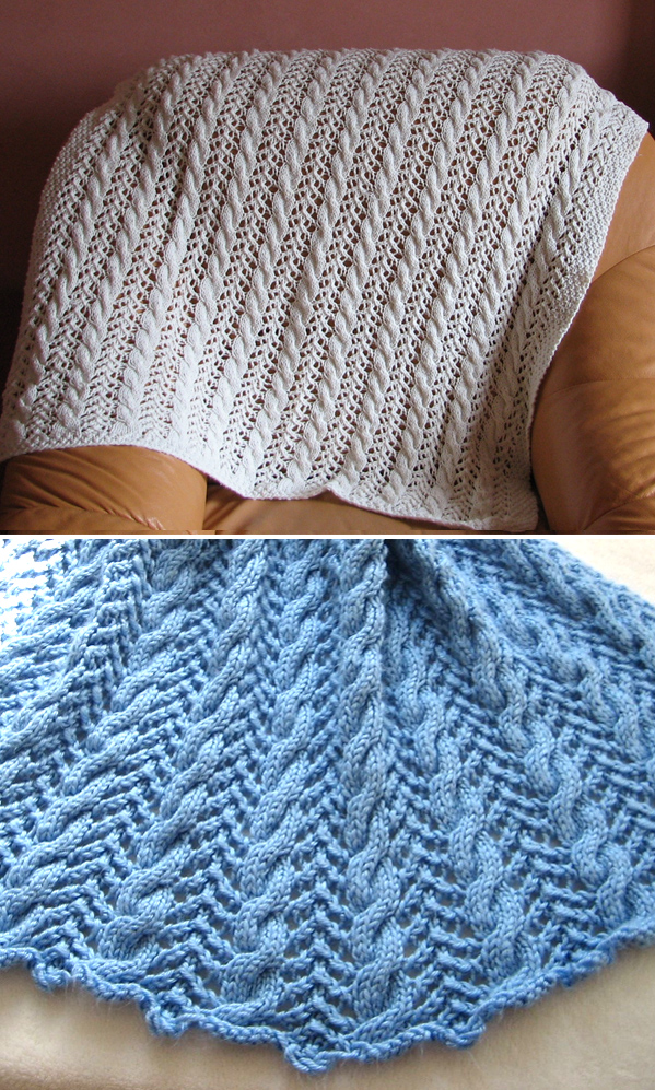 Cable baby blanket pattern free new arrivals