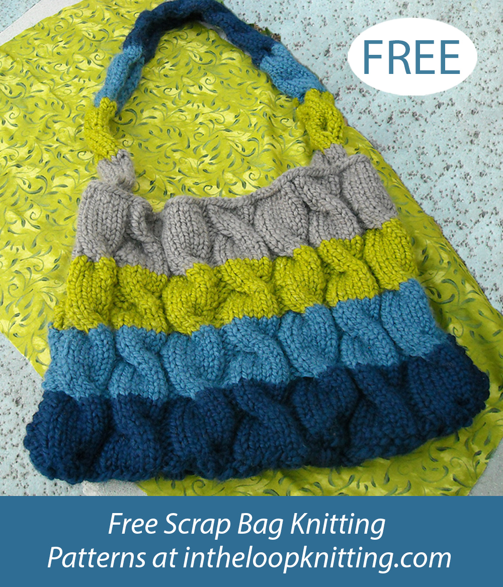 Free Cable Ready Bag Knitting Pattern