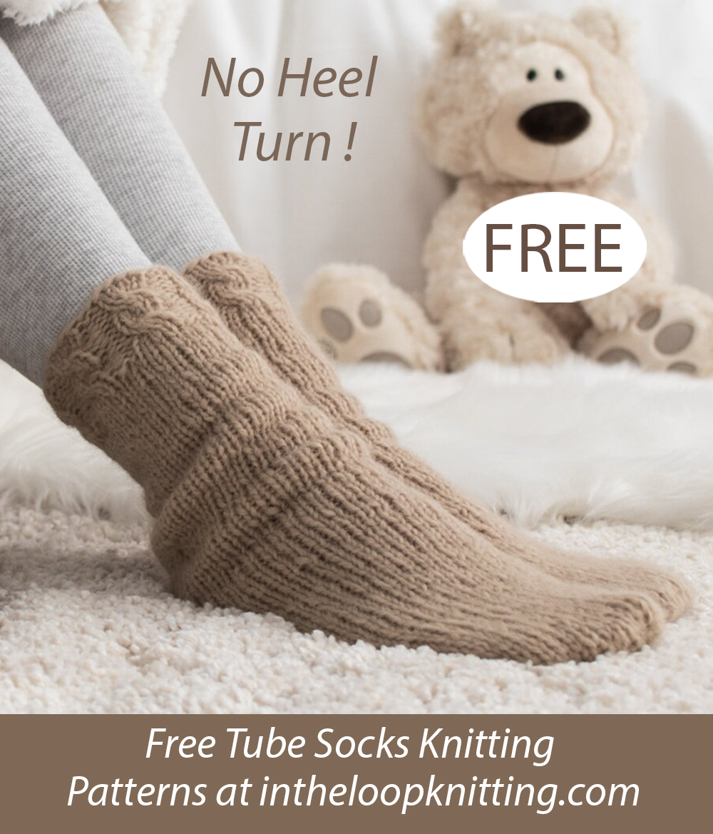 Snowy Day Socks Free Knitting Pattern