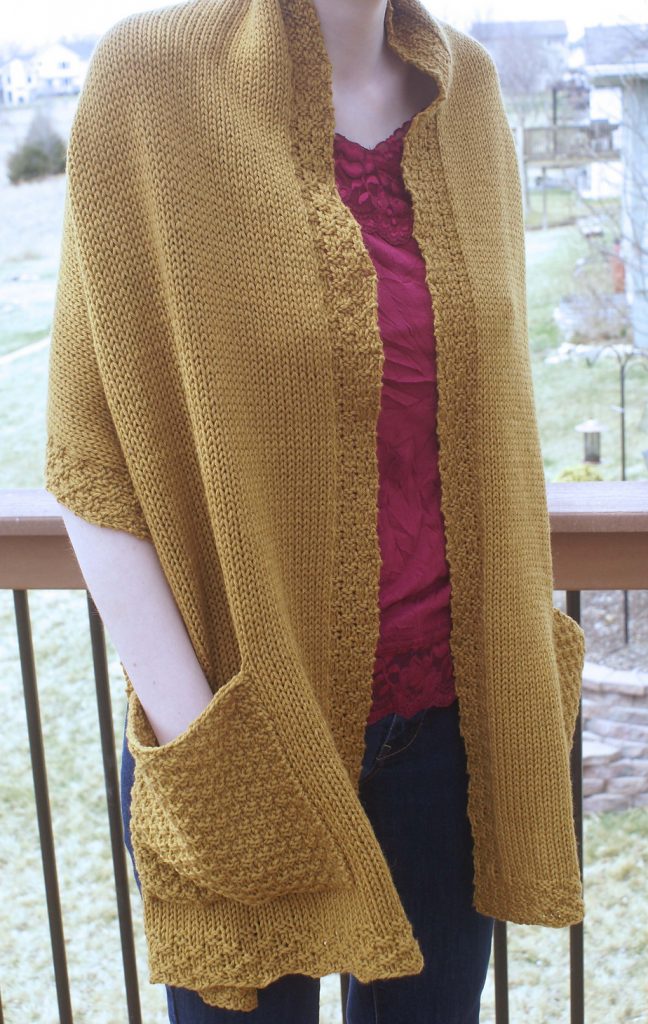 Knitting Pattern for Reader's Wrap