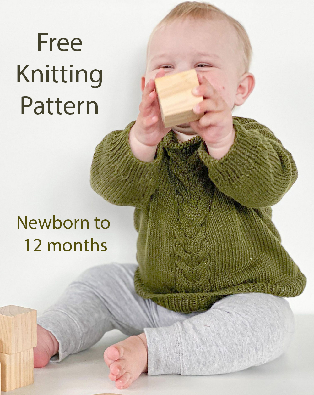 Cable Jumper Sweater Knitting Pattern