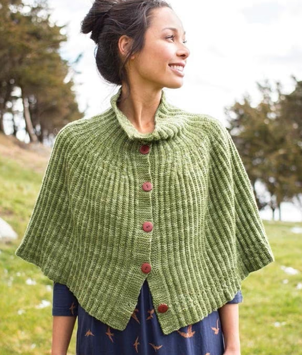 Cadi Cape Knitting Pattern