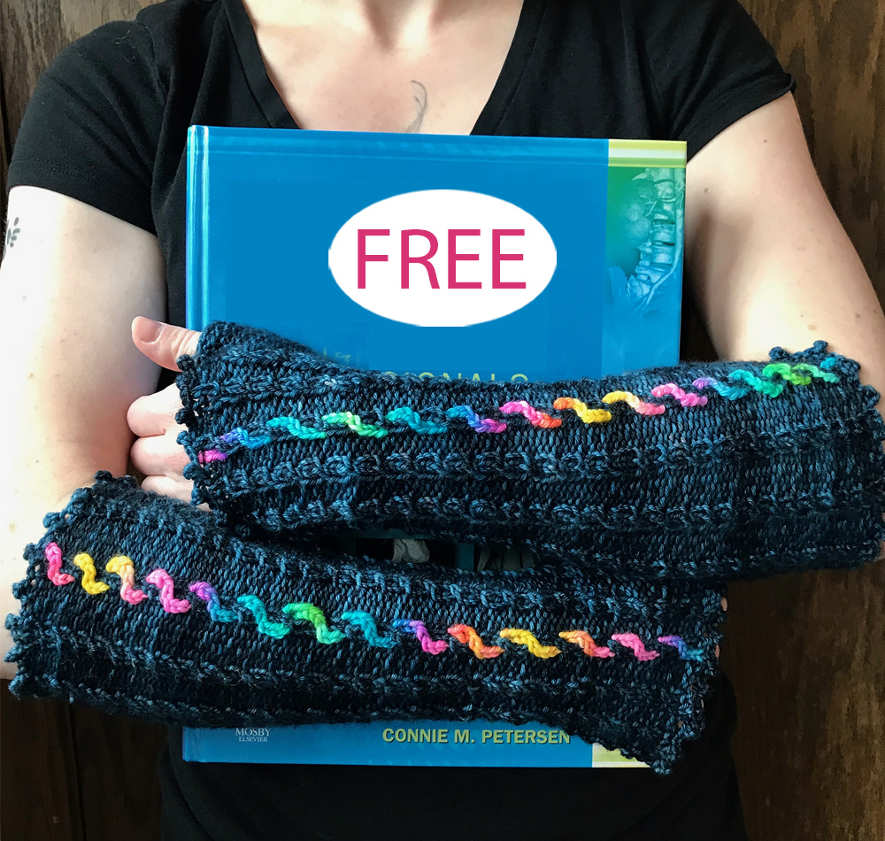 Free Caduceus Mitts Knitting Pattern