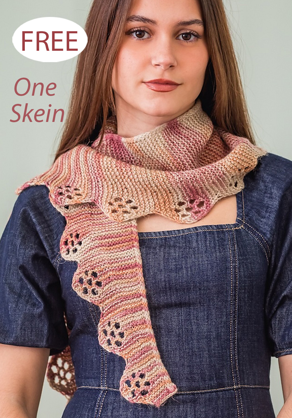 Free Camomila Shawlette Knitting Pattern