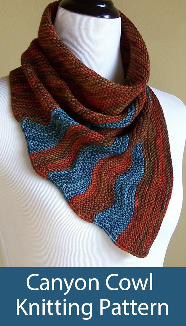 Knitting Pattern for Canyon Cowl