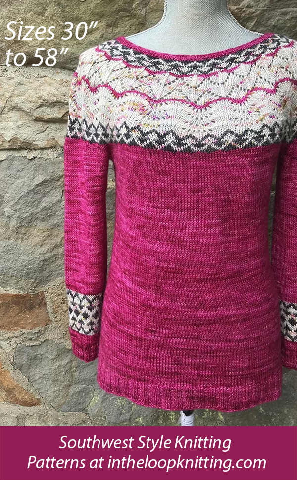 Canyon Road Sweater Knitting Pattern