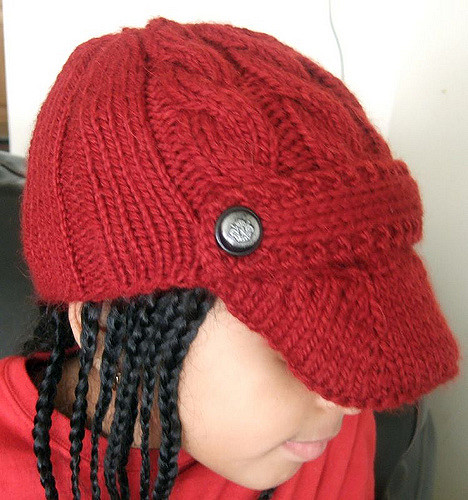 Free knitting pattern for Capitan Hat