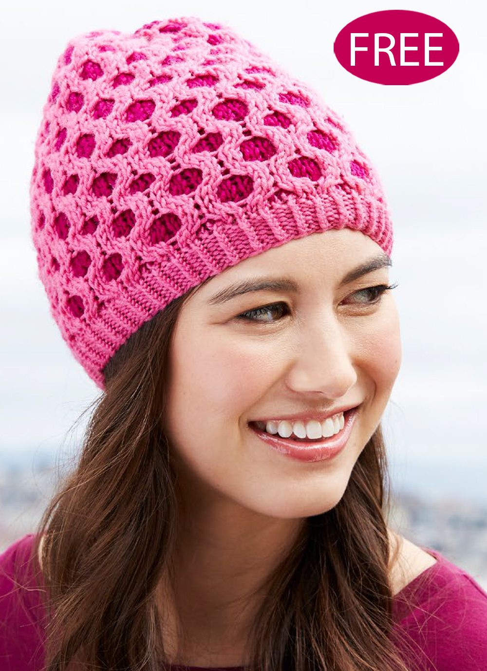 Free Capriciously Chic Hat Knitting Pattern