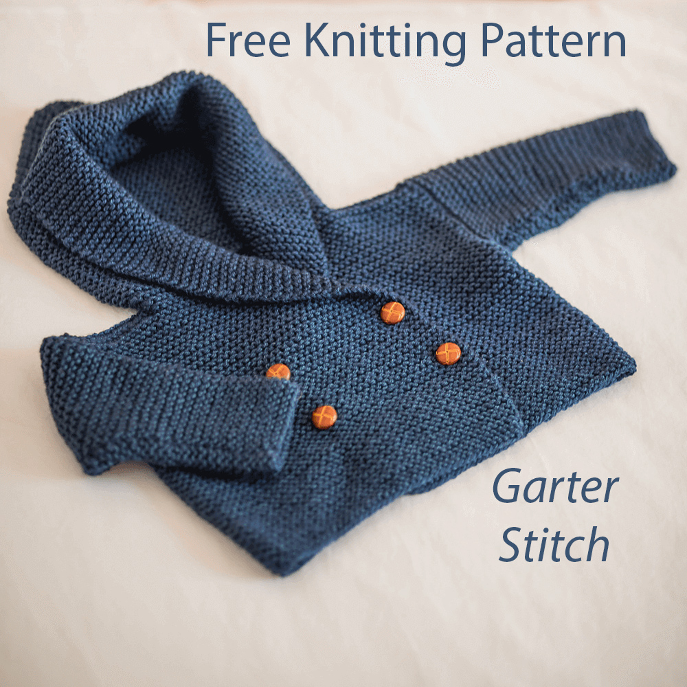 Baby Capuccino Cardigan With Hood Knitting Pattern 