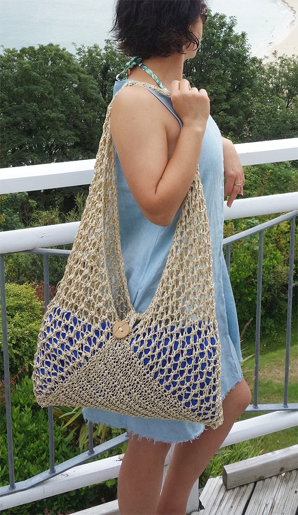 Carbis Beach Bag Knitting Pattern