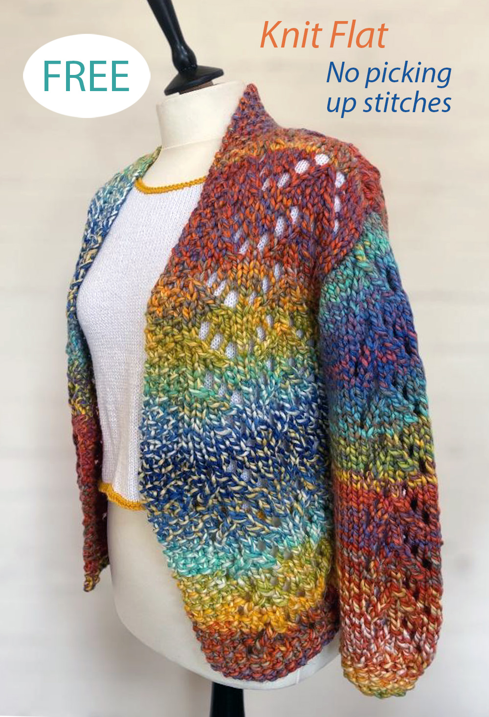 Cardigan Knitting Patterns Free Folly Garden Cardigan Easy Open Cardigan