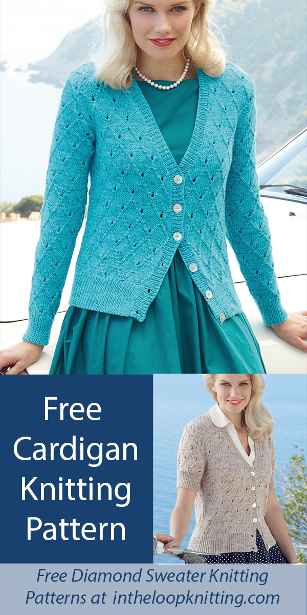 Free Women's Cardigan Knitting Patterns Sirdar 7773