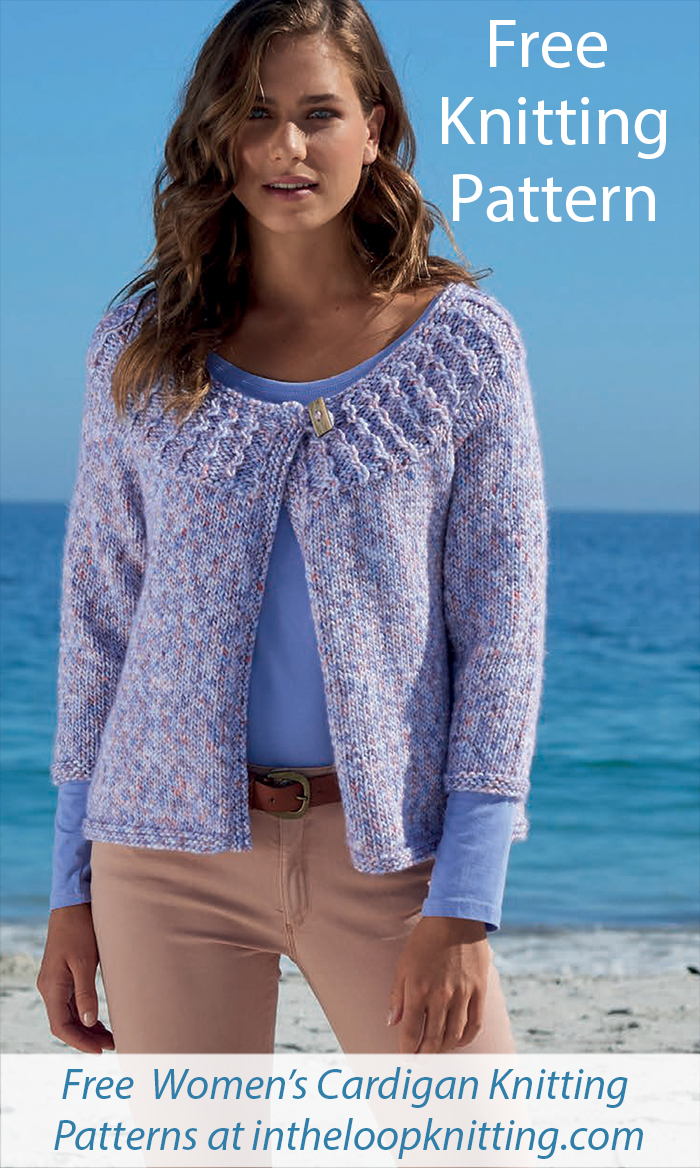 Free Women's Sweater Knitting Patterns Imagination Cardigans