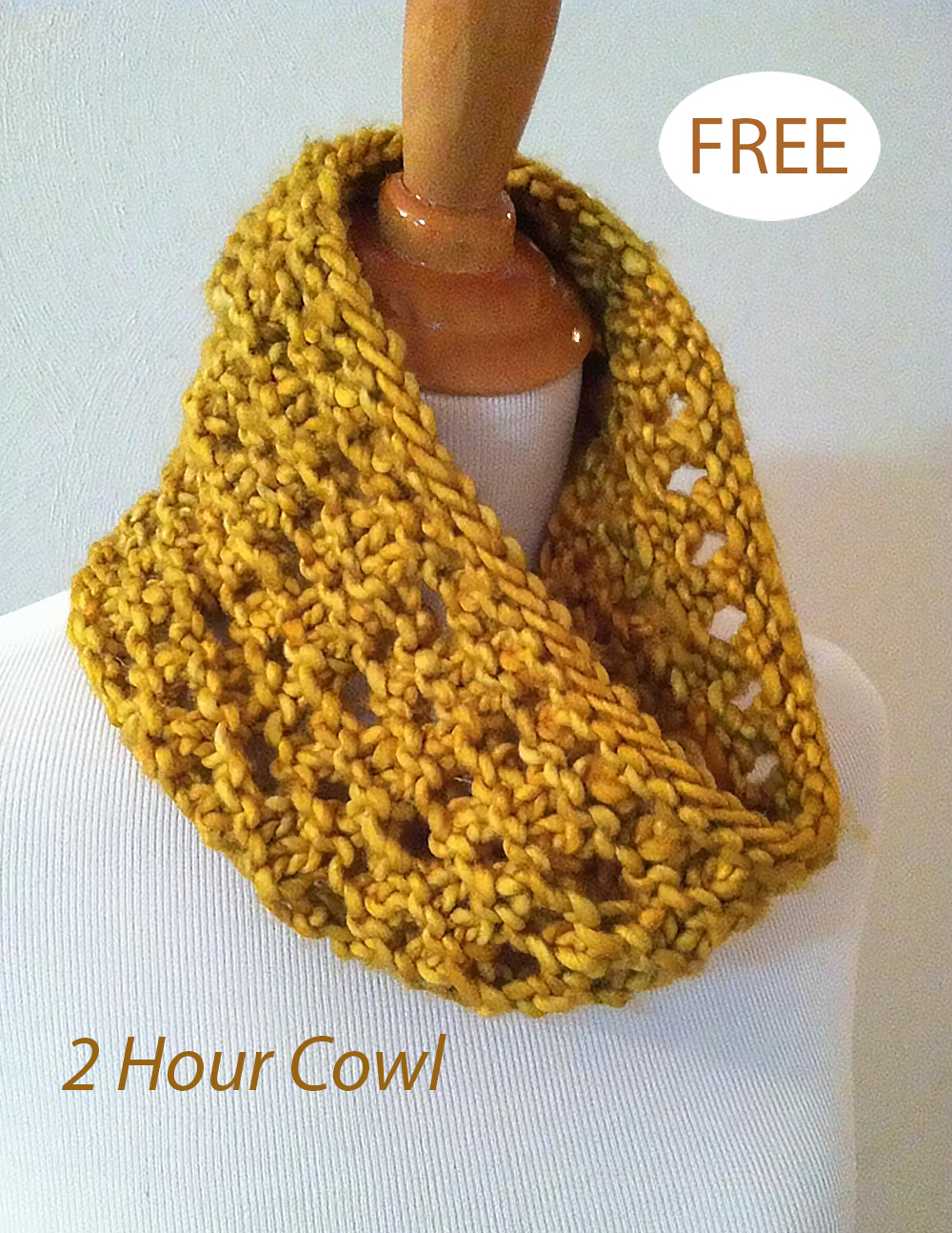 Free Carol Cowl Knitting Pattern