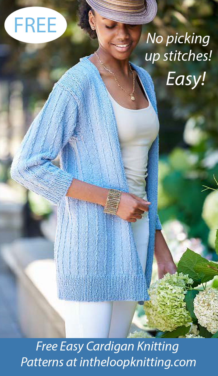 Free Easy Relaxed Cardigan Knitting Pattern