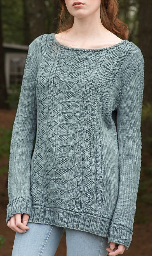 Gansey or Guernsey Knitting Patterns - In the Loop Knitting