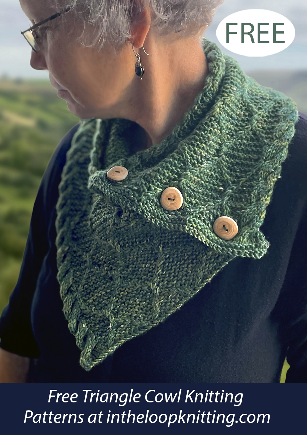 Free Carrick-a-Rede Cowl Knitting Pattern
