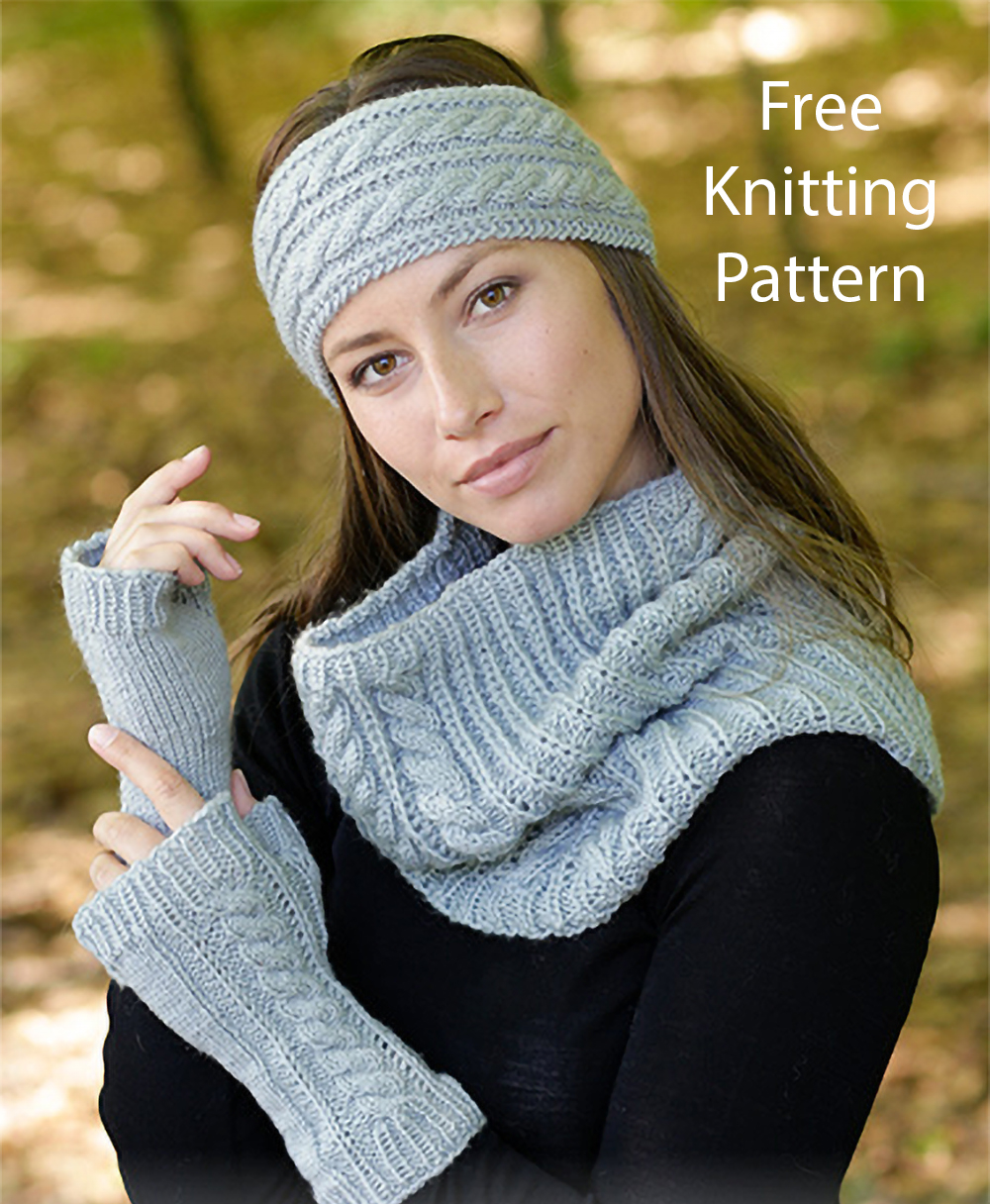 Free Catch Me If You Can Accessory Set Knitting Pattern Set