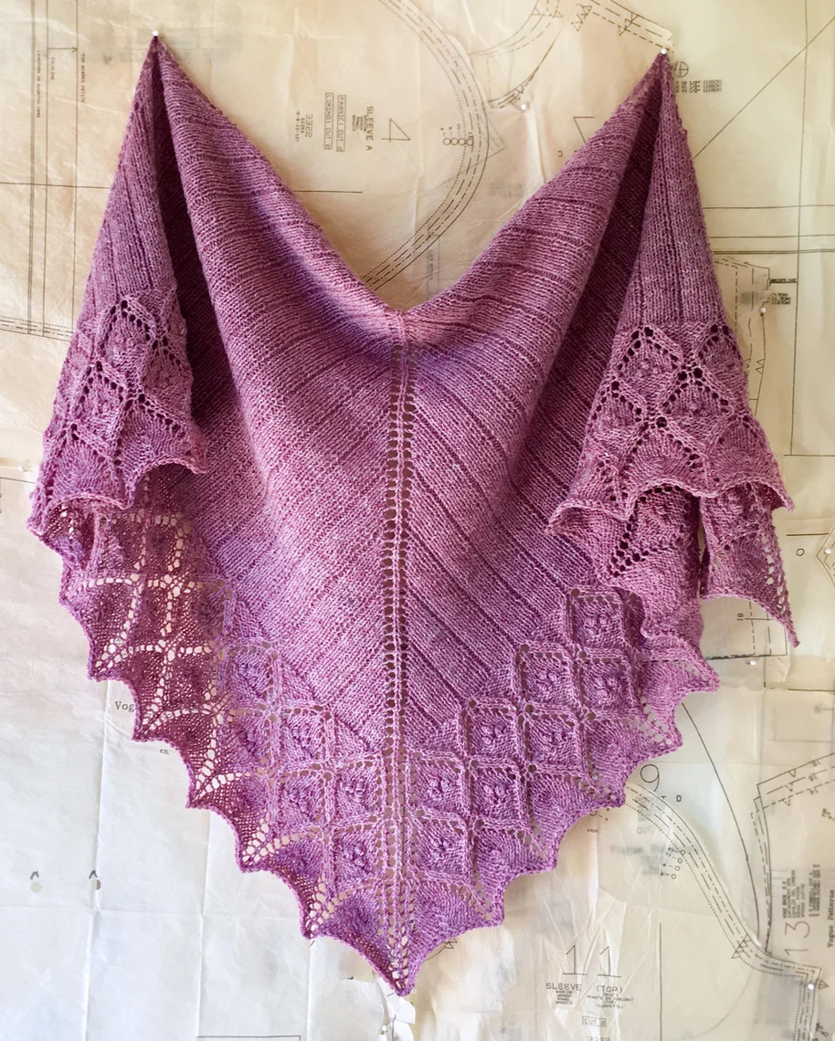 Catharus Shawl Knitting Pattern