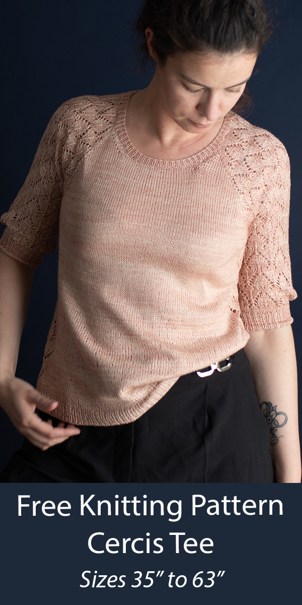 Free Top Knitting Pattern Cercis Tee