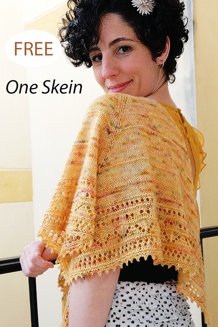 Free Roots Shawl Knitting Pattern