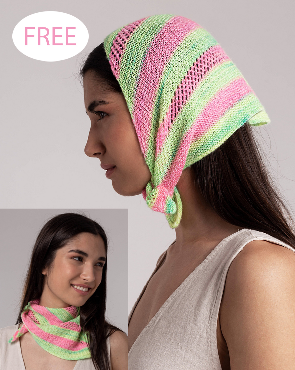 Free Chalcito Kerchief Knitting Pattern