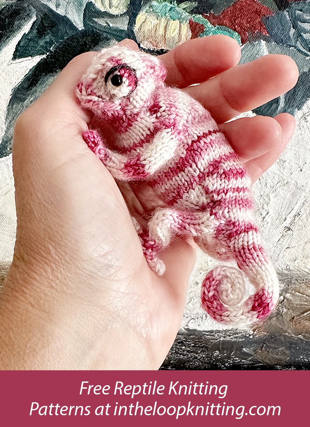 Free Chameleon Knitting Pattern