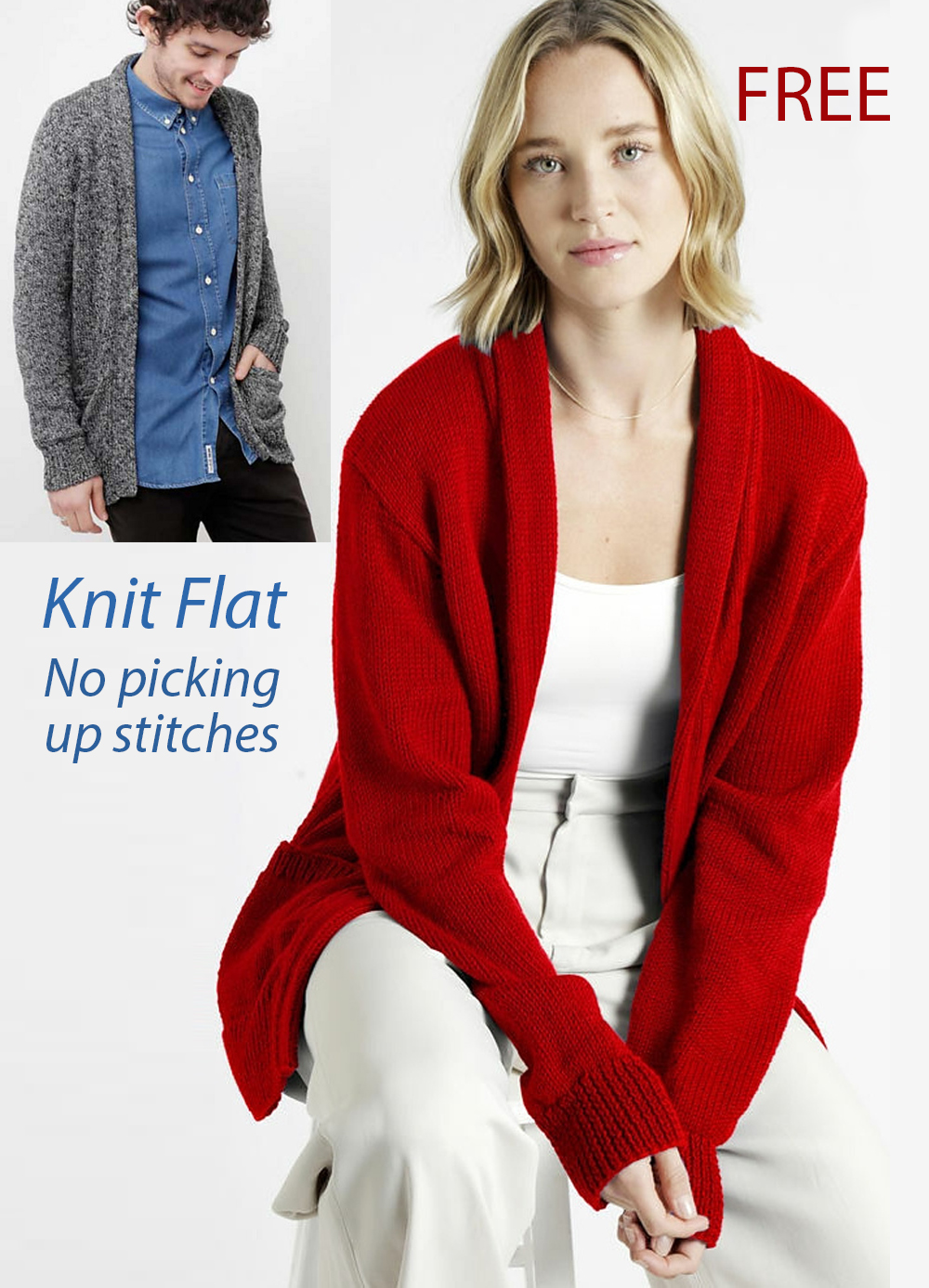 Free Charlie Cardigan Knitting Pattern