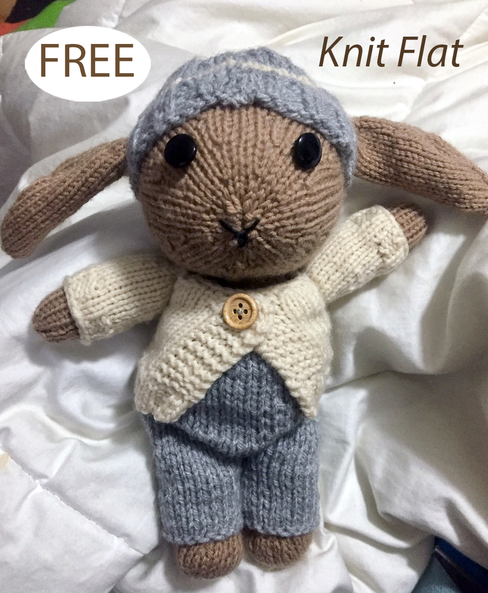 Free Charlie Bunny Knitting Pattern