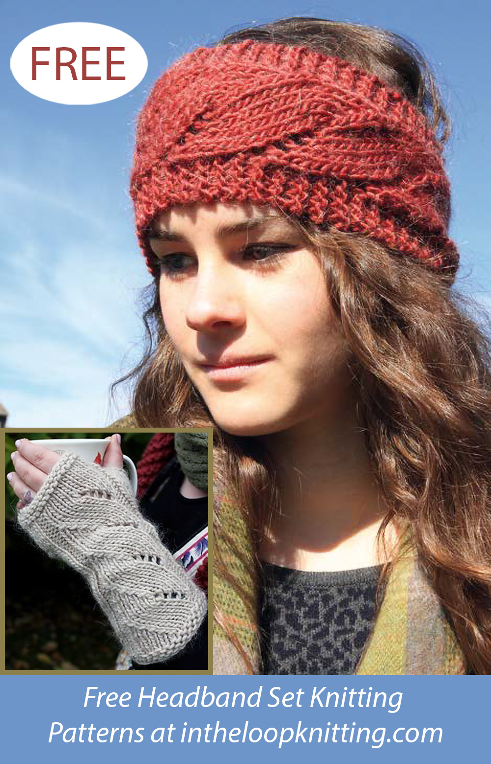 Free Charlotte Gloves and Headband Set Knitting Pattern